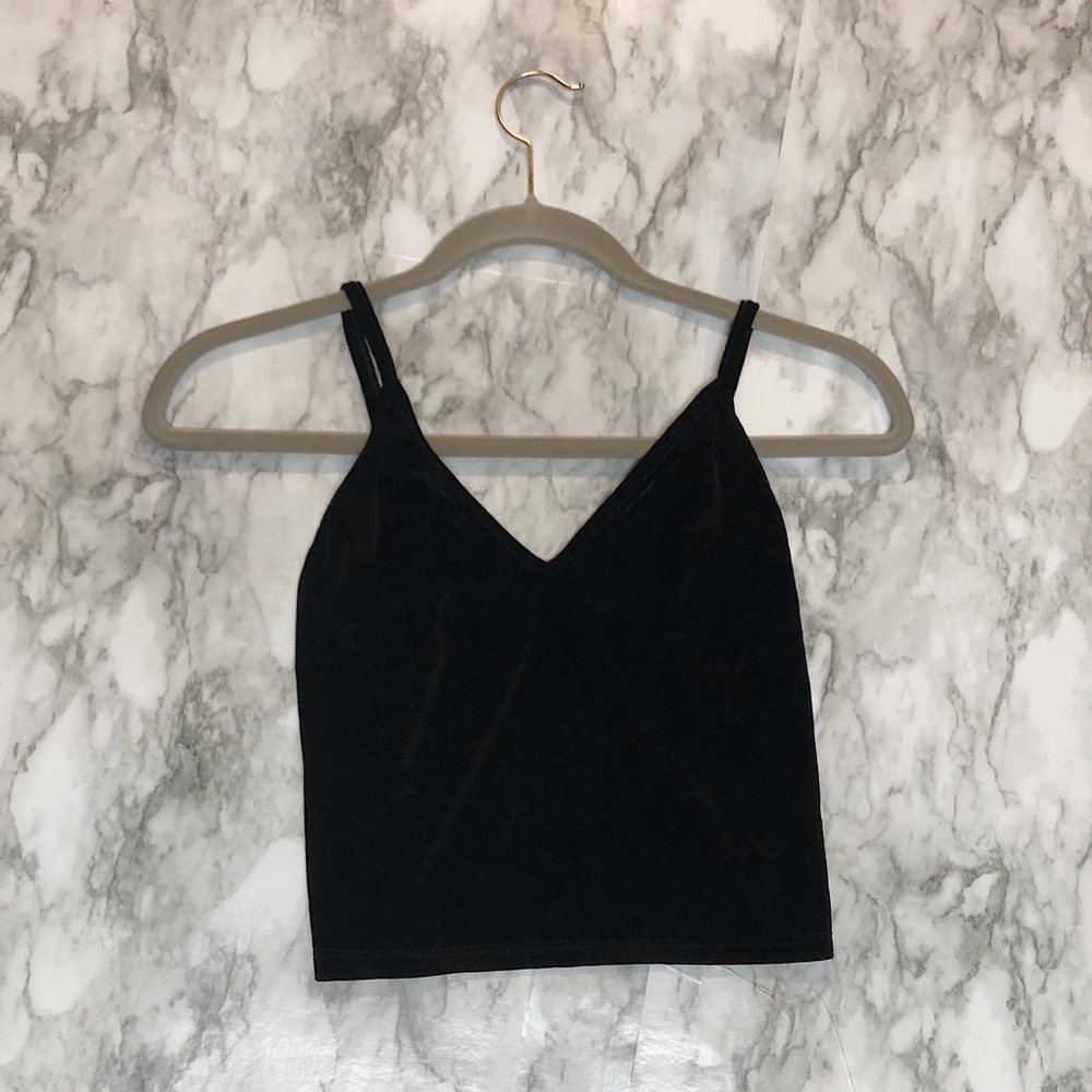 Brandy Melville Joanne Velvet tank